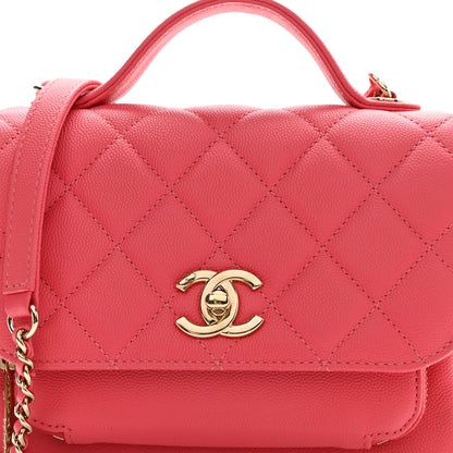 Chanel Caviar Quilted Small Business Affinity Flap Pink 8 of 11