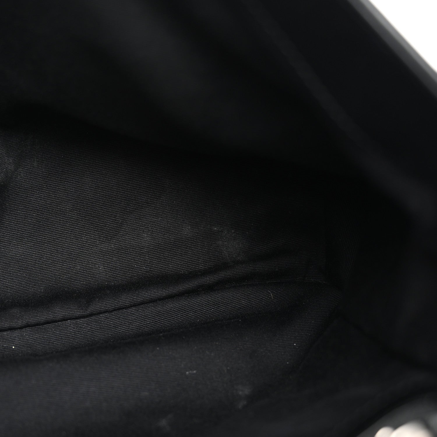 Saint Laurent Calfskin Y Quilted Monogram Large Loulou Chain Satchel Black Black 13 of 14