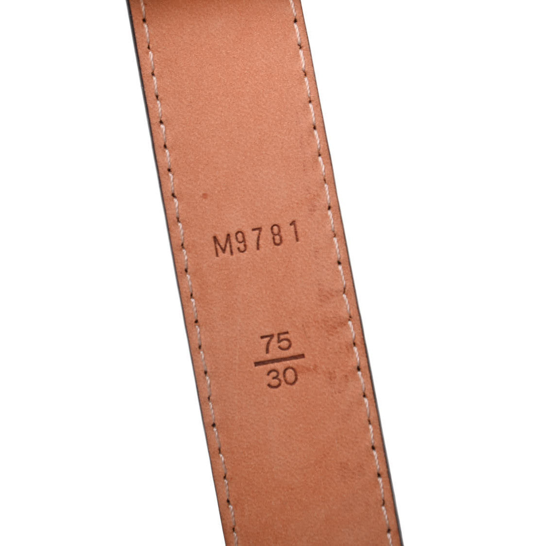 Louis Vuitton Mini Monogram 25mm LV Initiales Belt 75 30 4 of 8