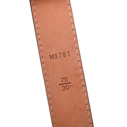 Louis Vuitton Mini Monogram 25mm LV Initiales Belt 75 30 4 of 8