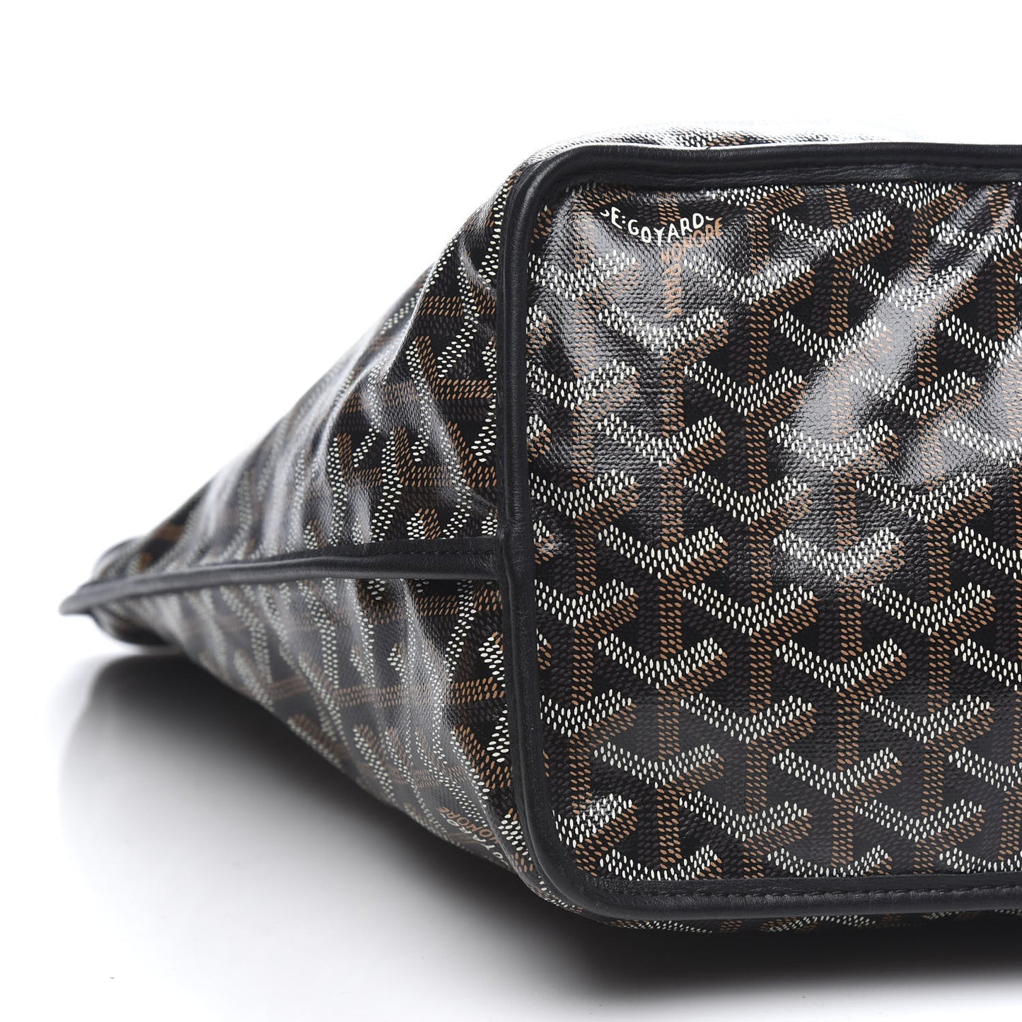 Goyardine Reversible Anjou PM Black