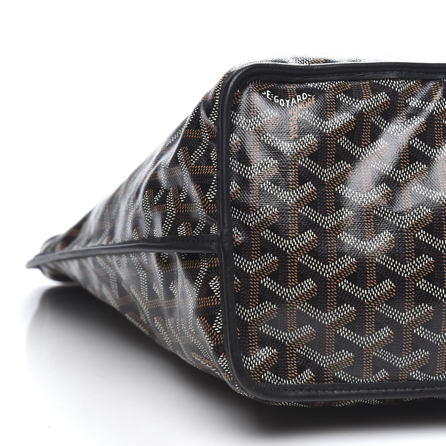 Goyard Goyardine Reversible Anjou PM Black 10 of 12