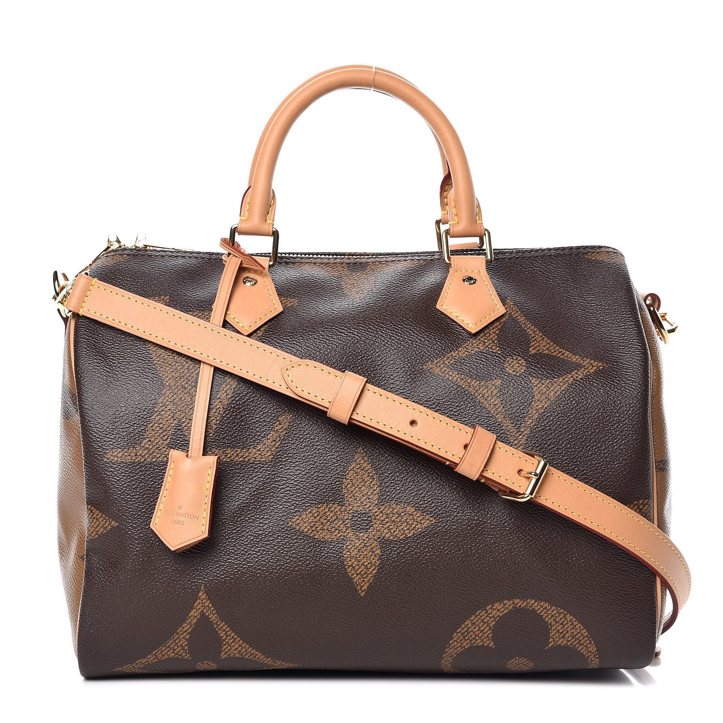 Reverse Monogram Giant Speedy Bandouliere 30