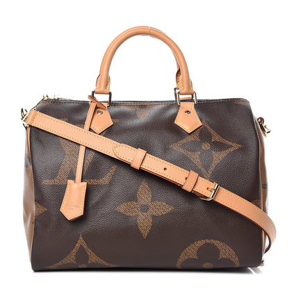 Louis Vuitton Reverse Monogram Giant Speedy Bandouliere 30 1 of 12