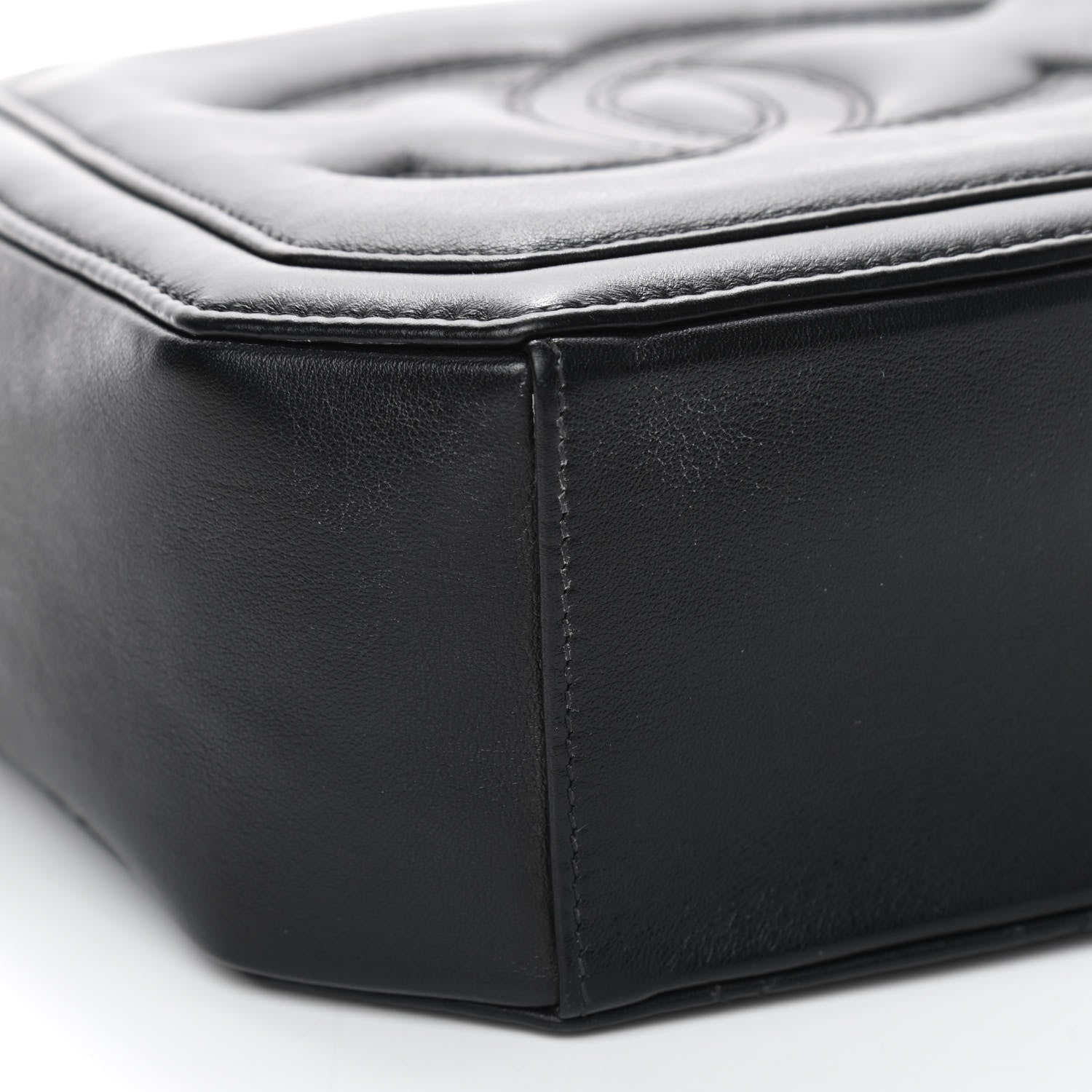 Chanel Lambskin Quilted CC On Top Vanity Black 6 of 11