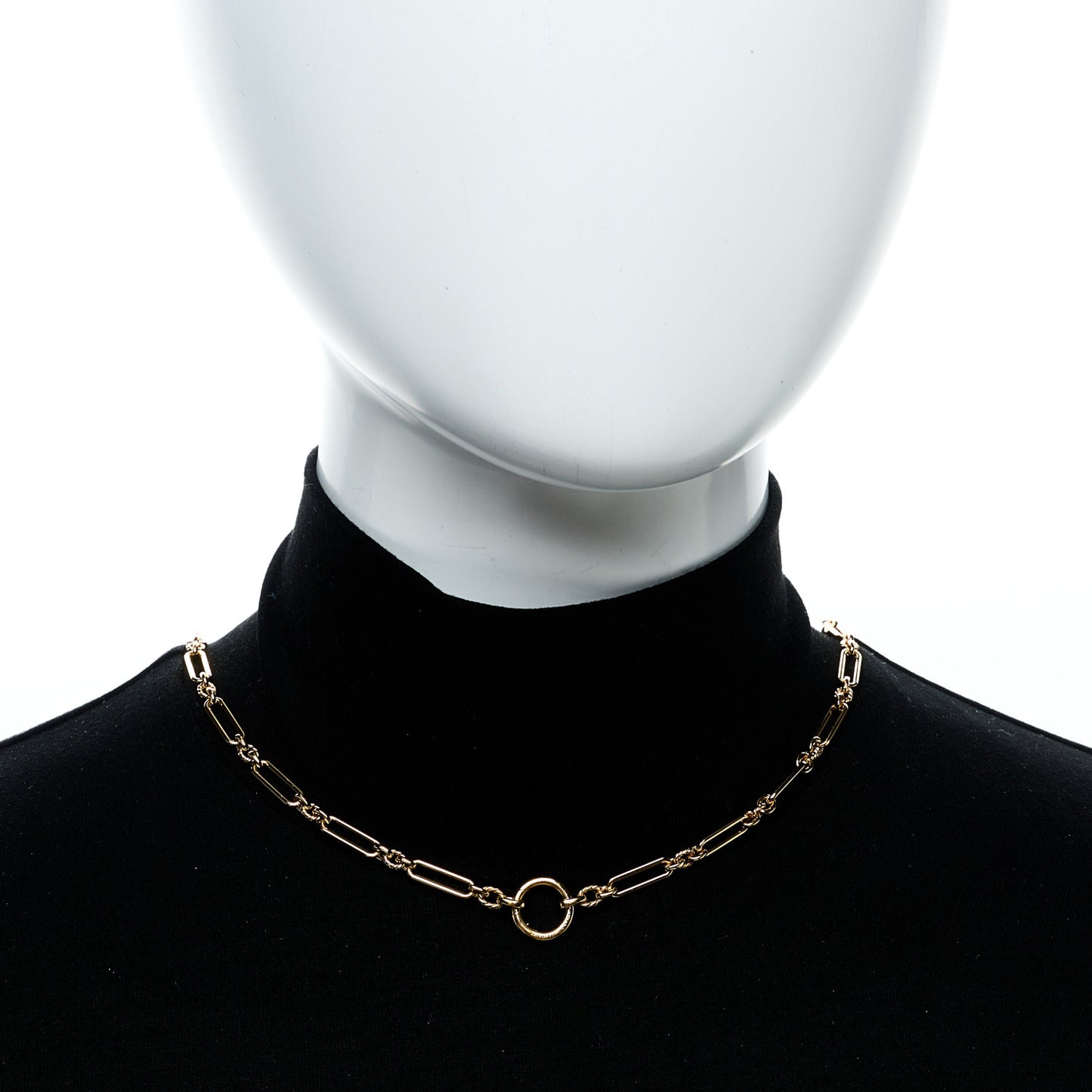 18K Yellow Gold 4.5mm Lexington Chain Necklace