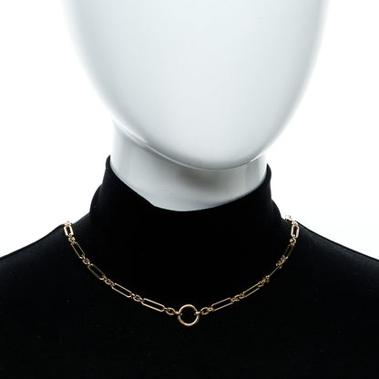 David Yurman 18K Yellow Gold 4.5mm Lexington Chain Necklace 2 of 6