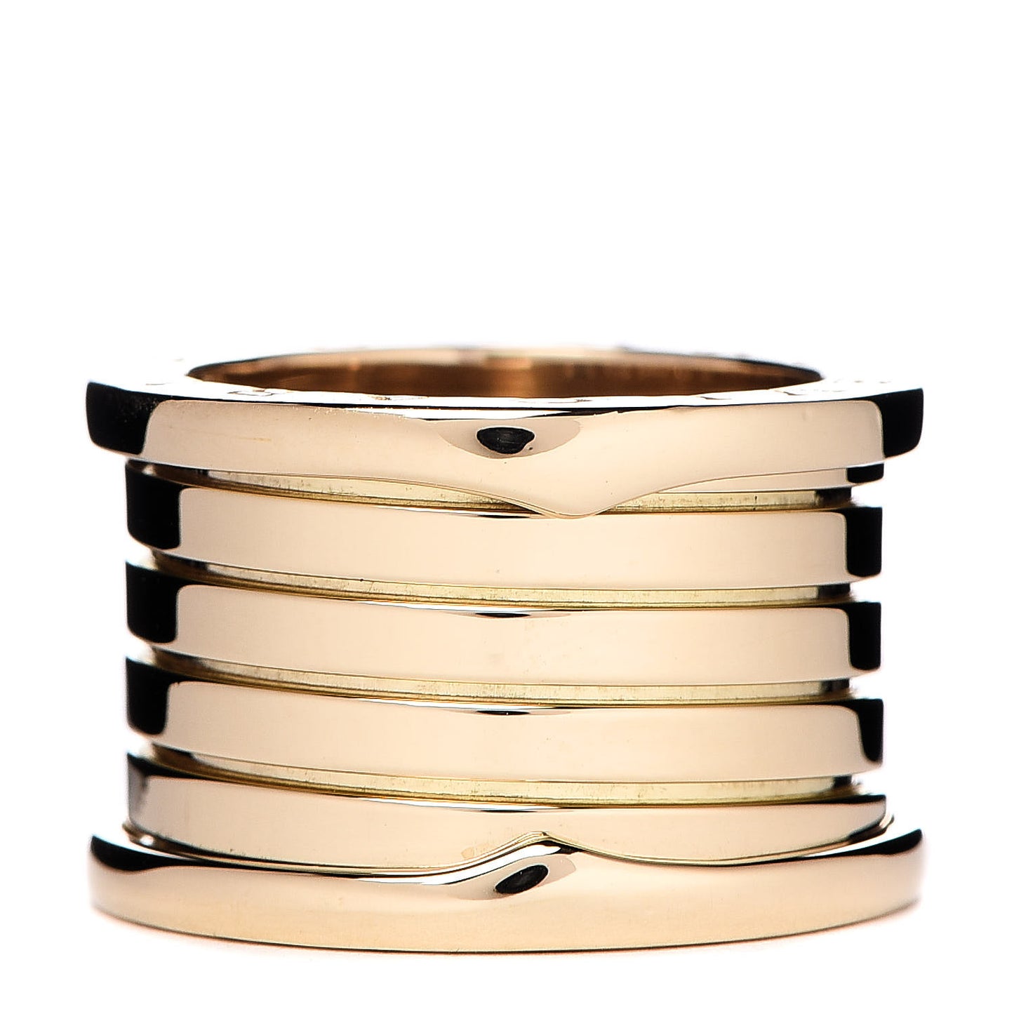 18K Yellow Gold B.Zero1 Five-Band Anniversary Ring 51 5.75