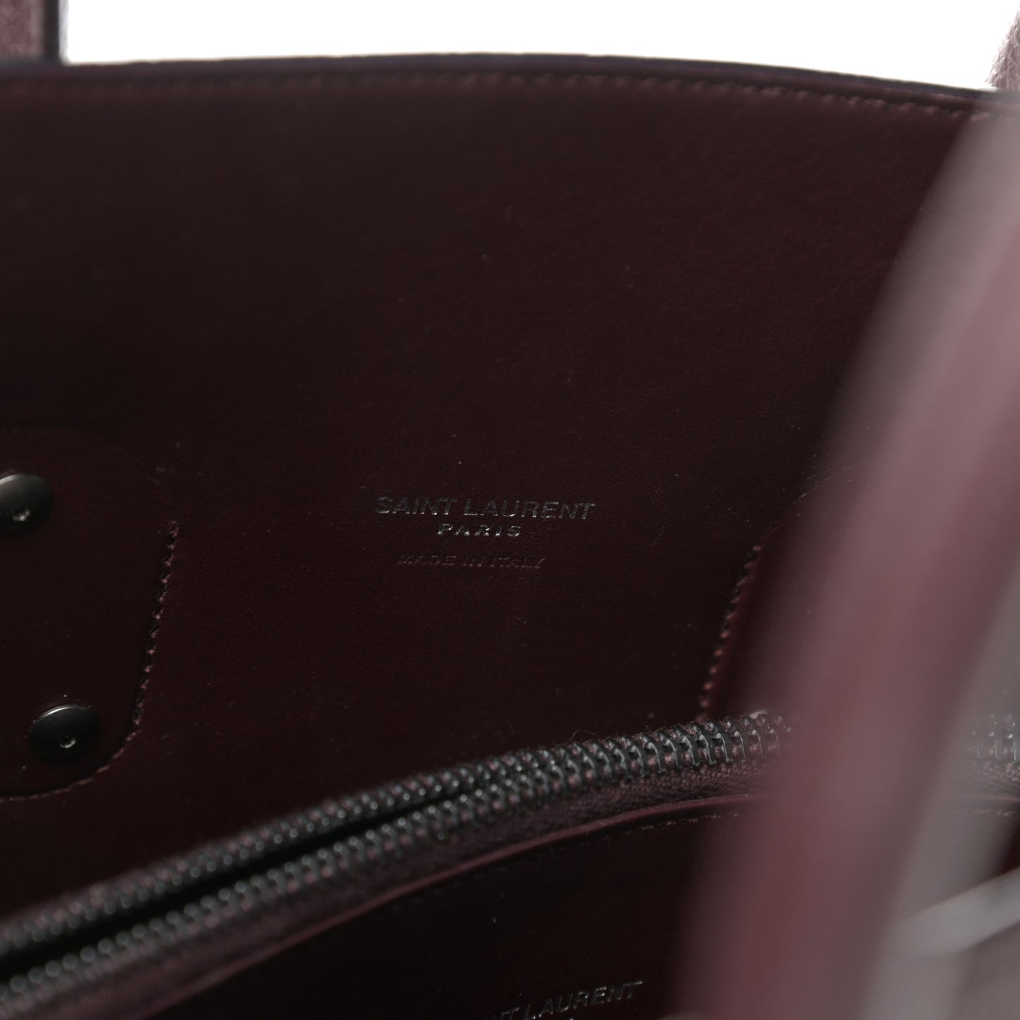 Grained Calfskin Small Classic Sac De Jour Amaranto