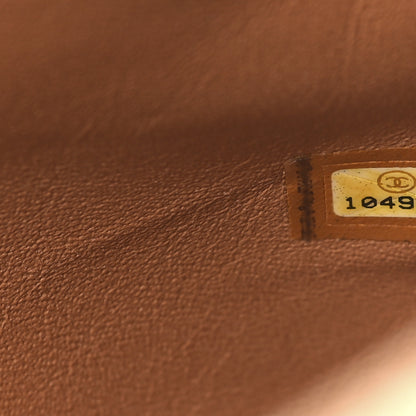 Chanel Caviar Quilted Jumbo Single Flap Light Brown 7 of 12