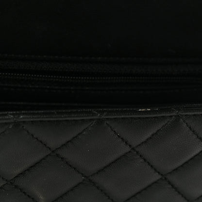Chanel Lambskin Quilted Mini Rectangular Flap Black 12 of 13