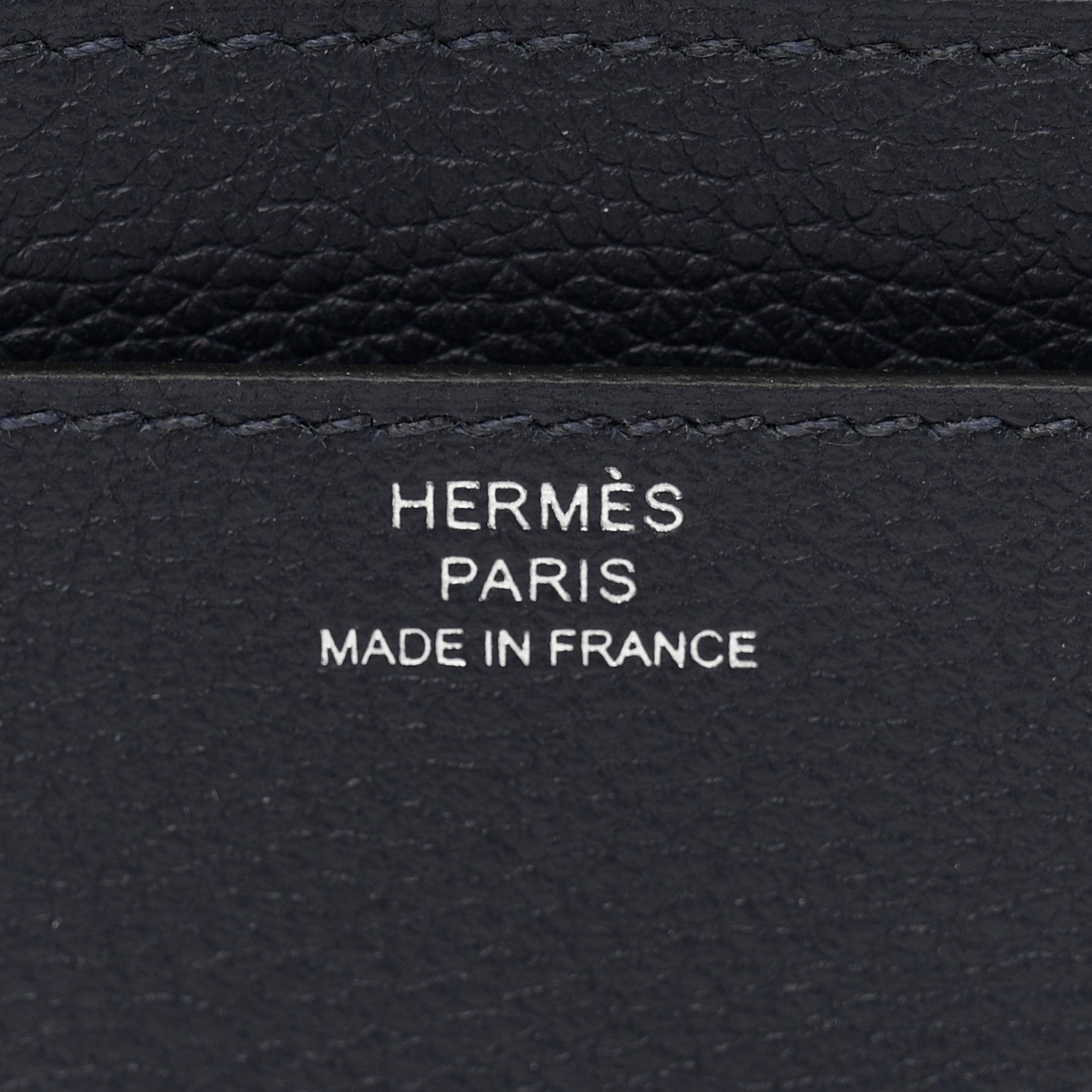Hermes Evercolor Constance Wallet To Go Bleu Nuit 6 of 10
