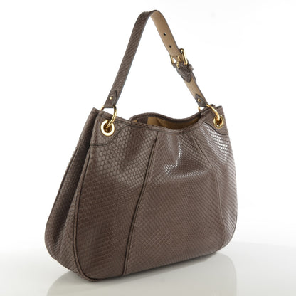 Louis Vuitton Python Galliera PM Gris 3 of 7