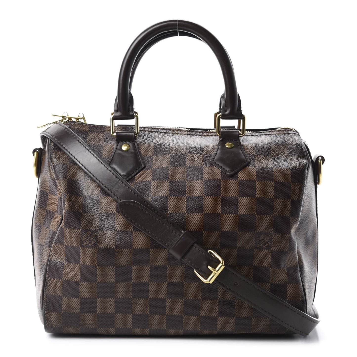 Damier Ebene Speedy Bandouliere 25
