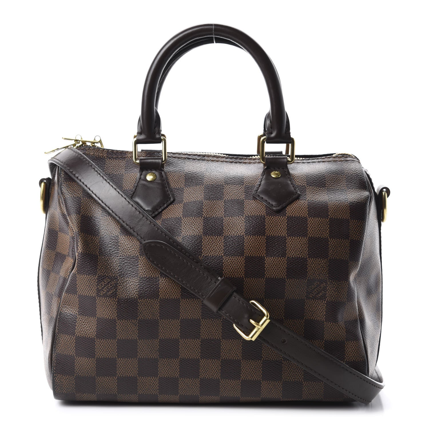 Louis Vuitton Damier Ebene Speedy Bandouliere 25 1 of 13