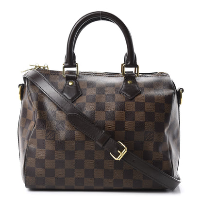 Louis Vuitton Damier Ebene Speedy Bandouliere 25 1 of 13