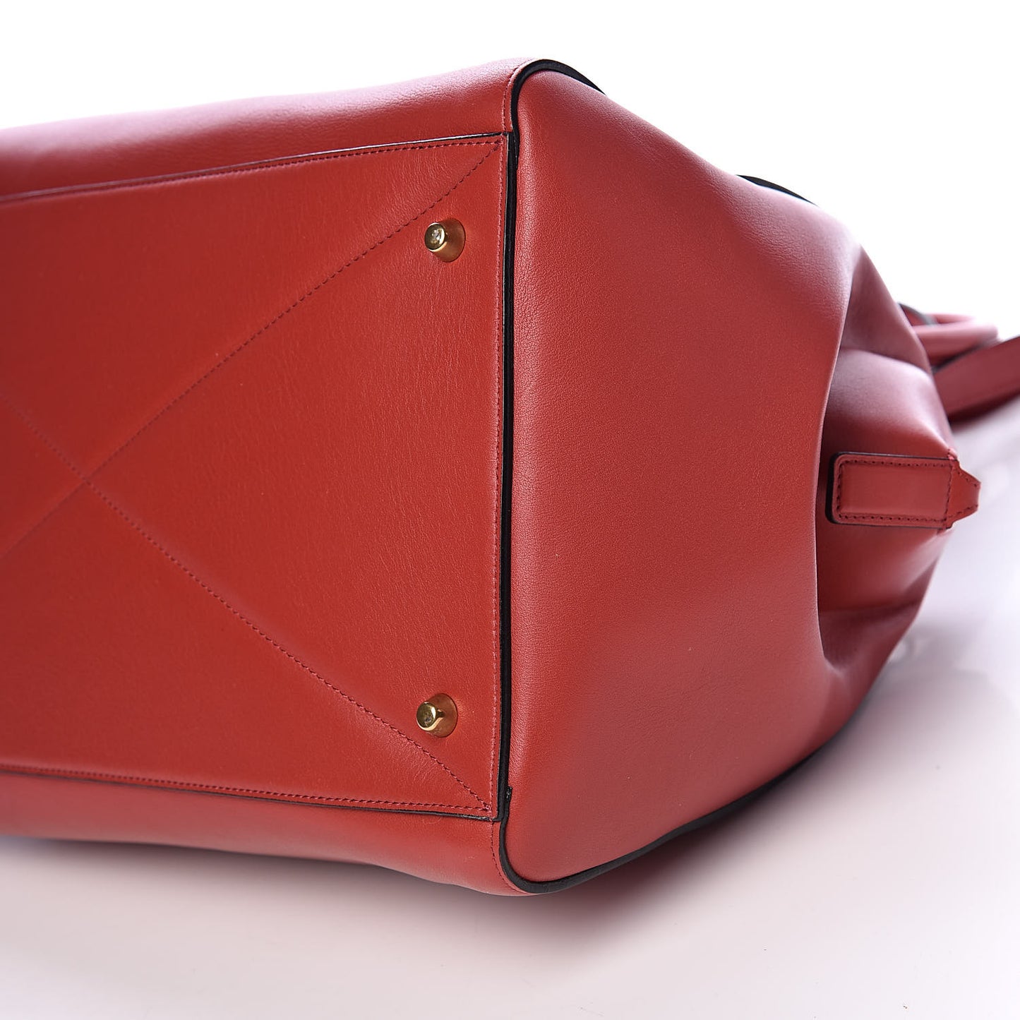 Textured Calfskin Medium Incognito Satchel Lobster