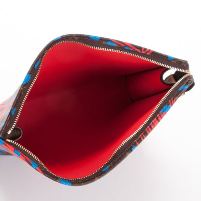 Louis Vuitton Monogram Jungle Dots Toiletry Pouch 26 Coquelicot Denim 5 of 6