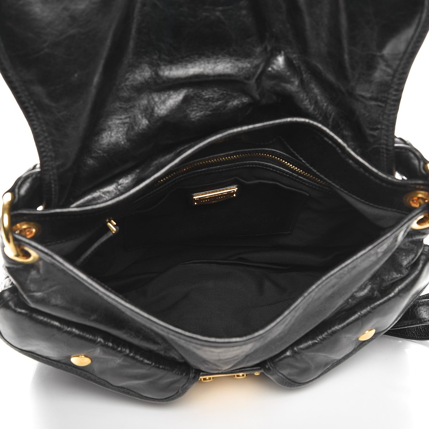 Nappa Matelasse Coffer Hobo Black
