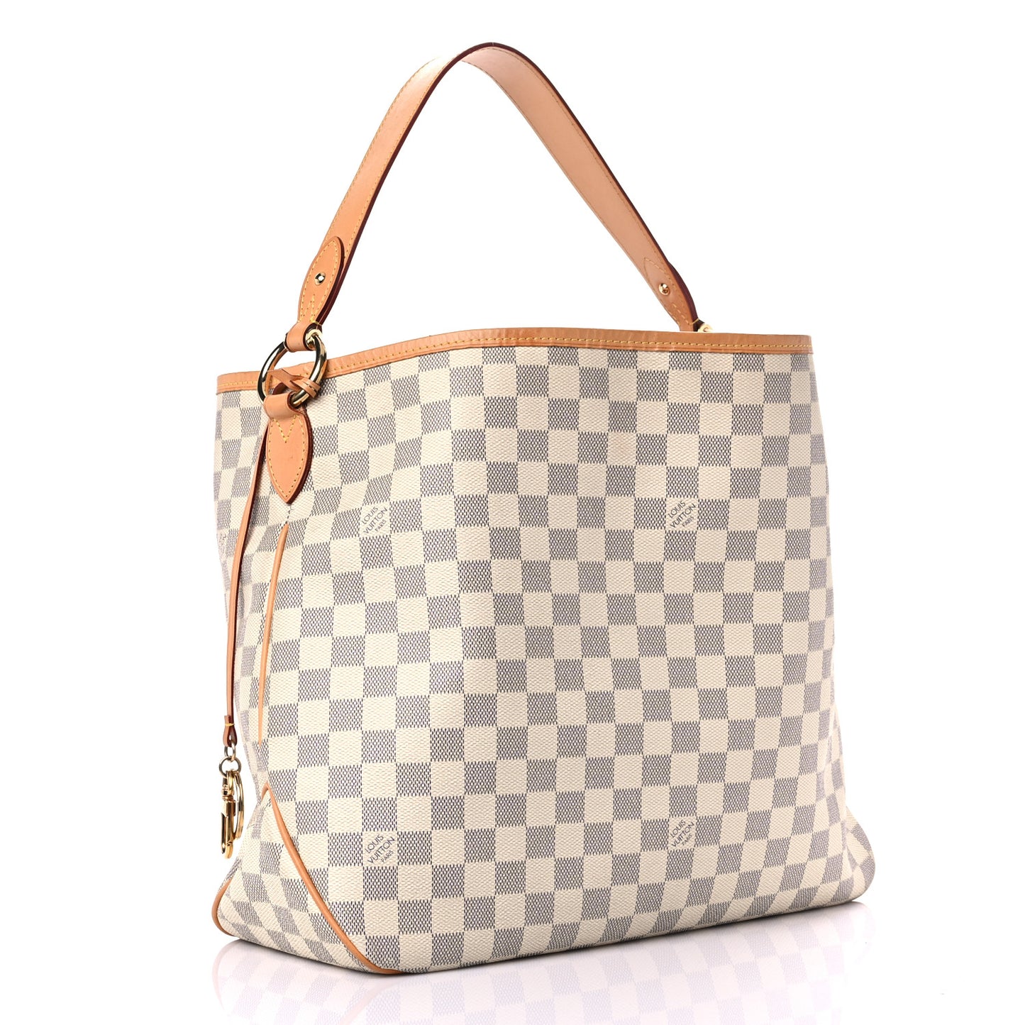 Damier Azur Delightful MM Rose Ballerine
