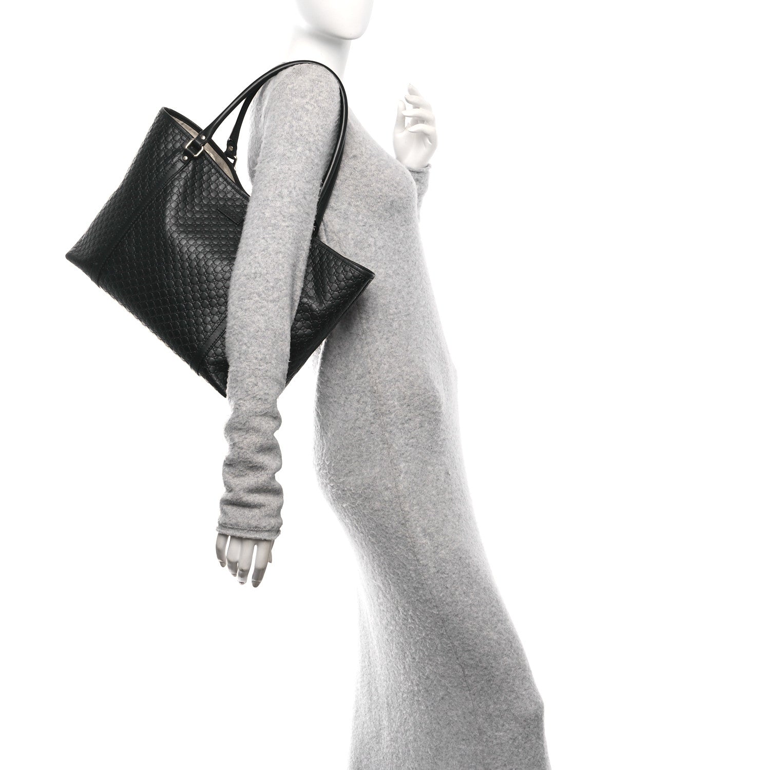 Gucci Microguccissima Medium Joy Tote Black 2 of 10