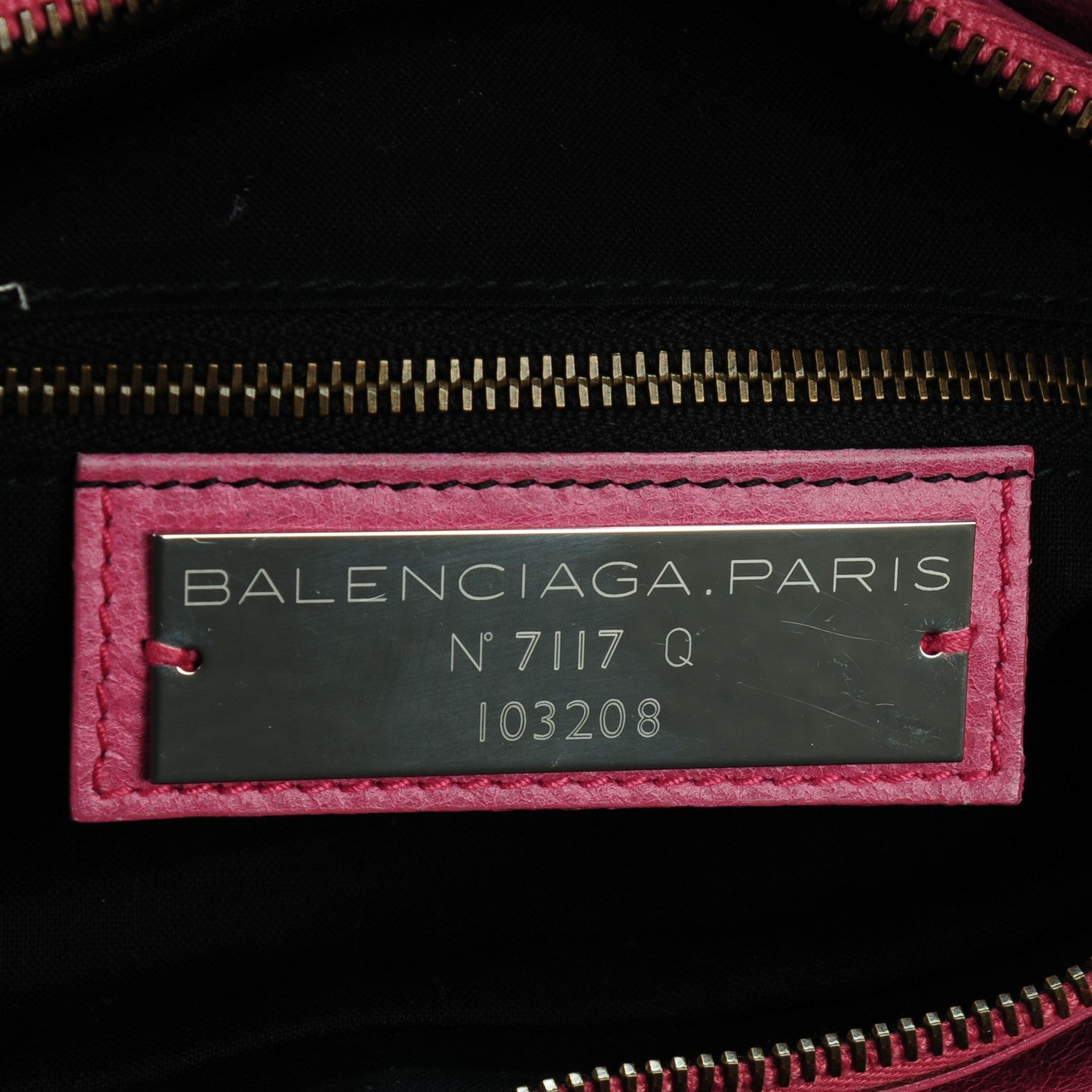 Balenciaga Agneau Classic Hardware First Framboise 6 of 7
