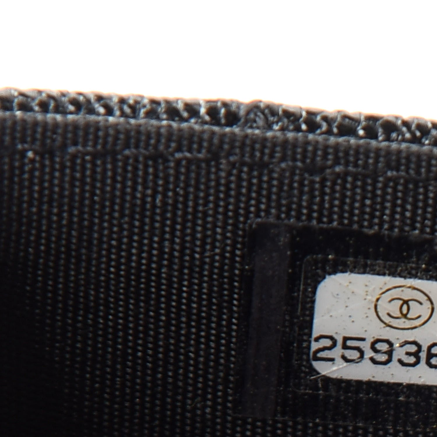 Chanel Caviar Quilted Boy Flap Card Holder Black 8 of 9