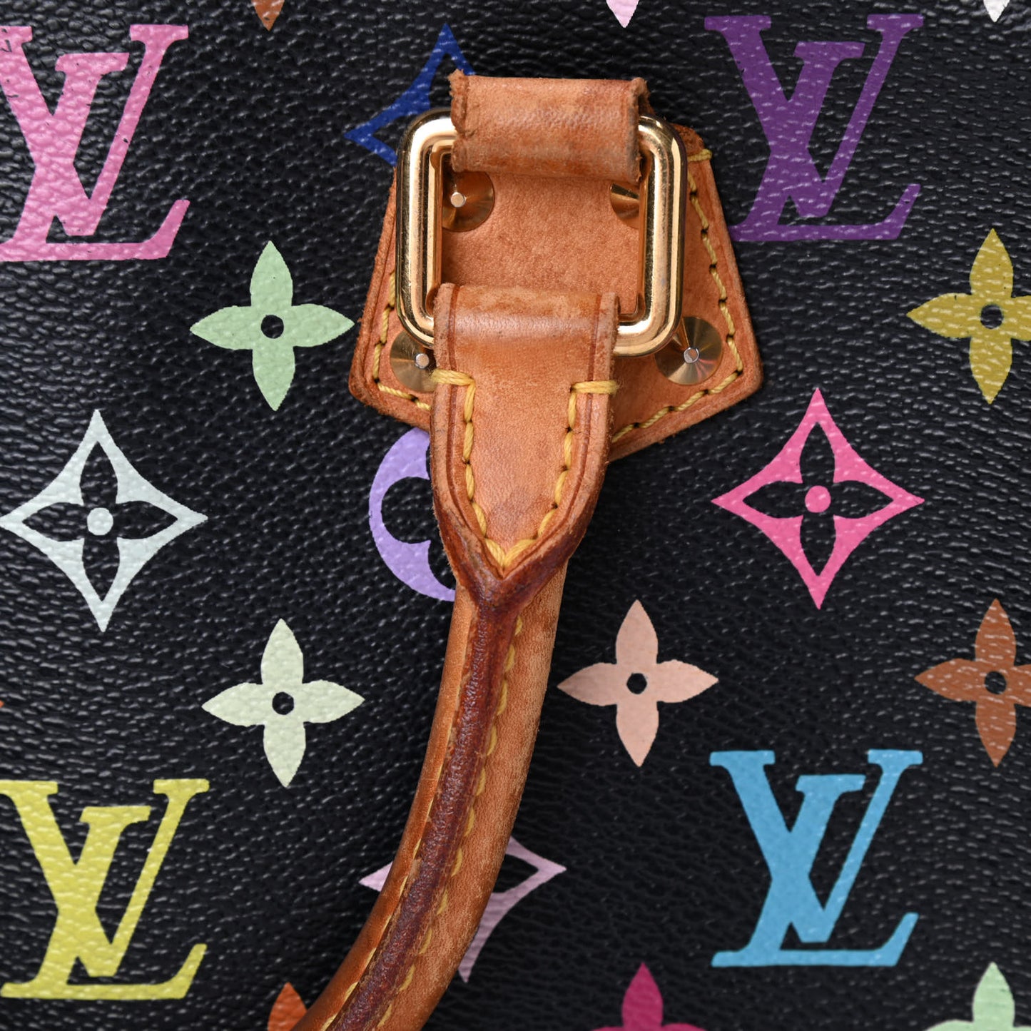 Monogram Multicolor Trouville Black