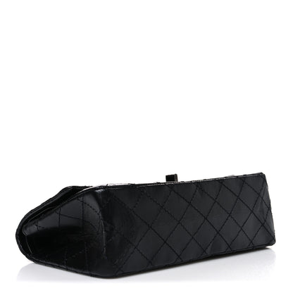 Chanel Aged Calfskin Quilted 2.55 Reissue 225 Flap  So Black 4 of 10