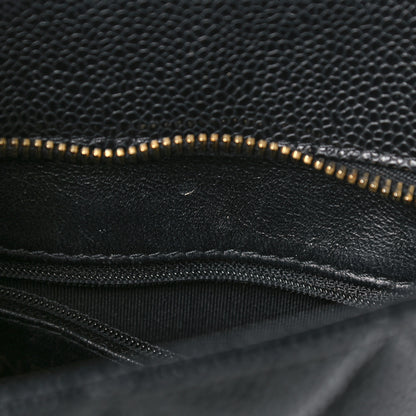 Chanel Caviar Quilted Medallion Tote Black 13 of 15