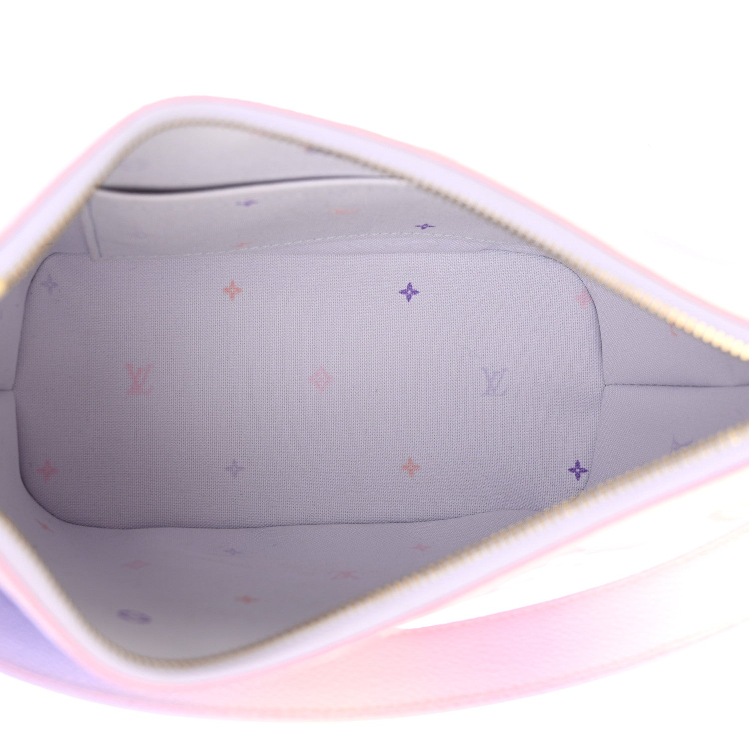 Louis Vuitton Monogram Giant Spring In The City Marshmallow Hobo PM Sunrise Pastel 5 of 9