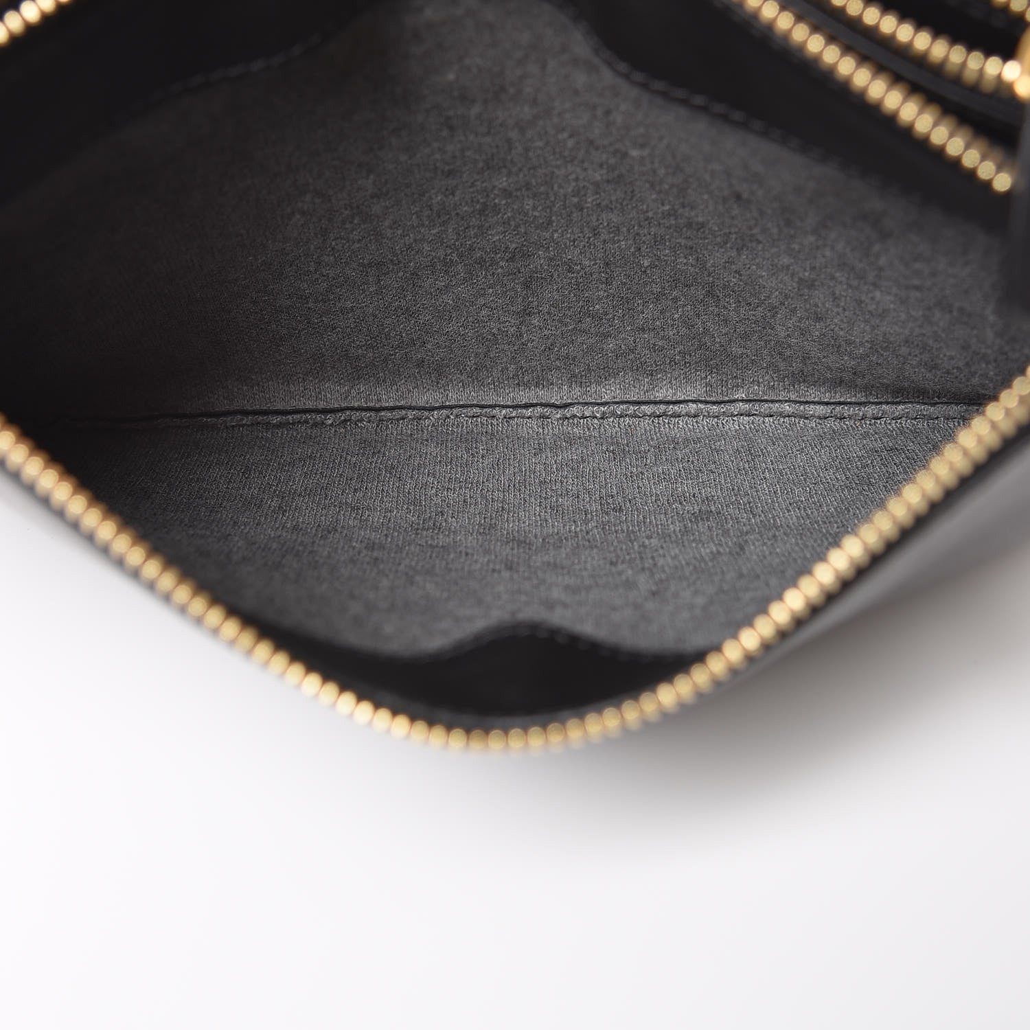 Celine Lambskin Small Trio Crossbody Bag Black 7 of 11