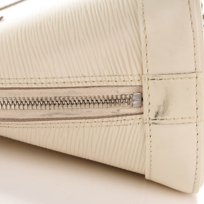 Louis Vuitton Epi Alma BB Ivory 7 of 9