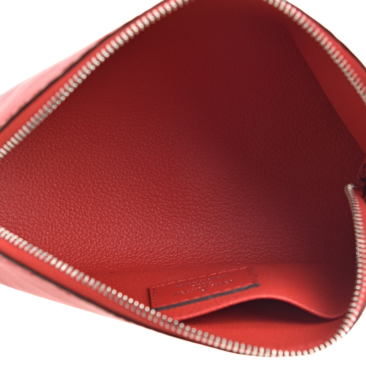 Epi Cosmetic Pouch Coquelicot