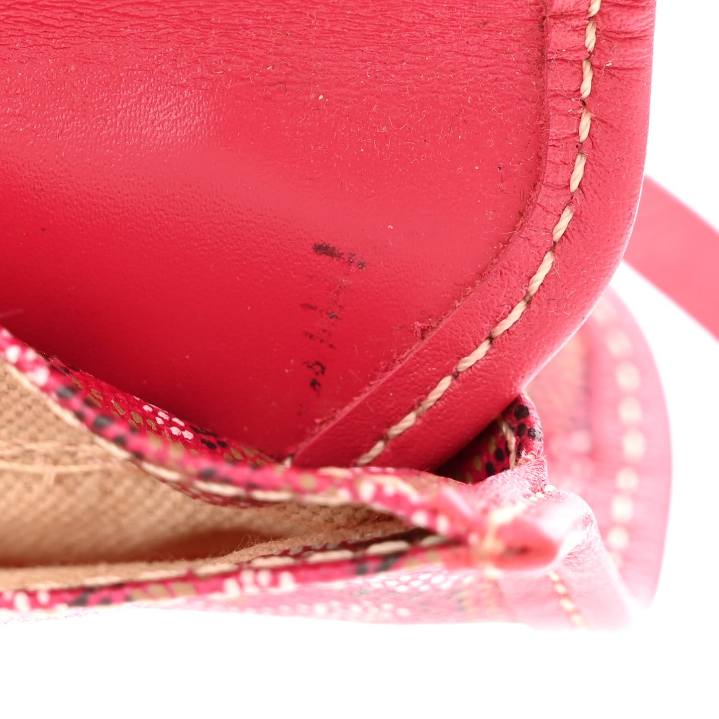 Goyardine Saint Louis GM Red