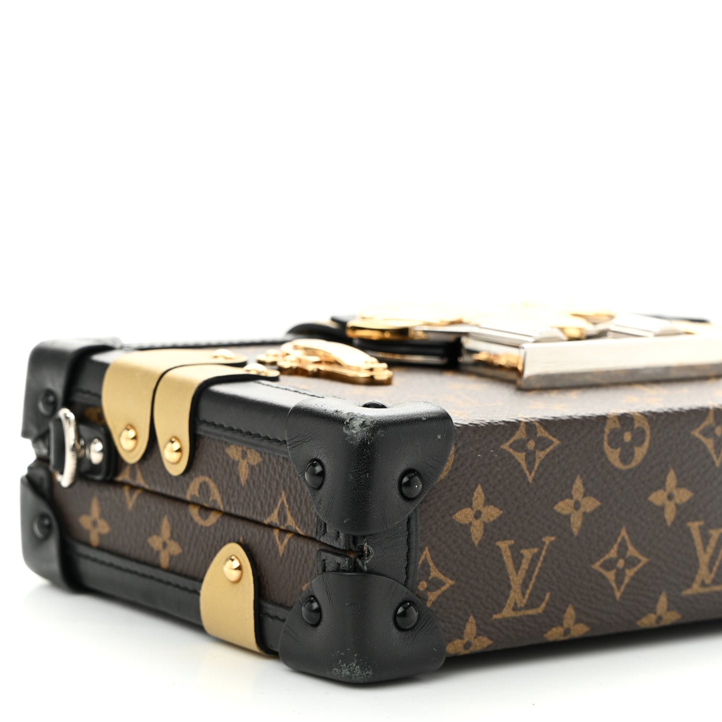 Monogram Column Petite Malle Black