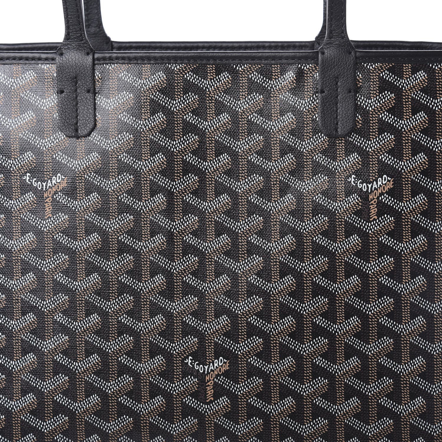 Goyard Goyardine Artois PM Black 9 of 9