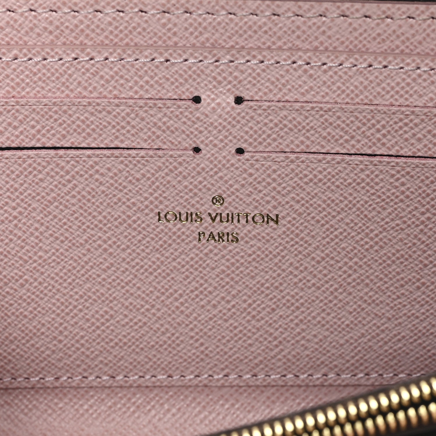 Louis Vuitton Monogram Clemence Wallet Rose Ballerine 6 of 6