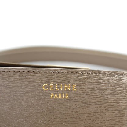 Celine Liege Calfskin Medium Classic Box Flap Bag Souris 7 of 8