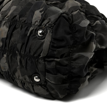 Prada Tessuto Nylon Gaufre Camouflage Tote Fumo 9 of 17
