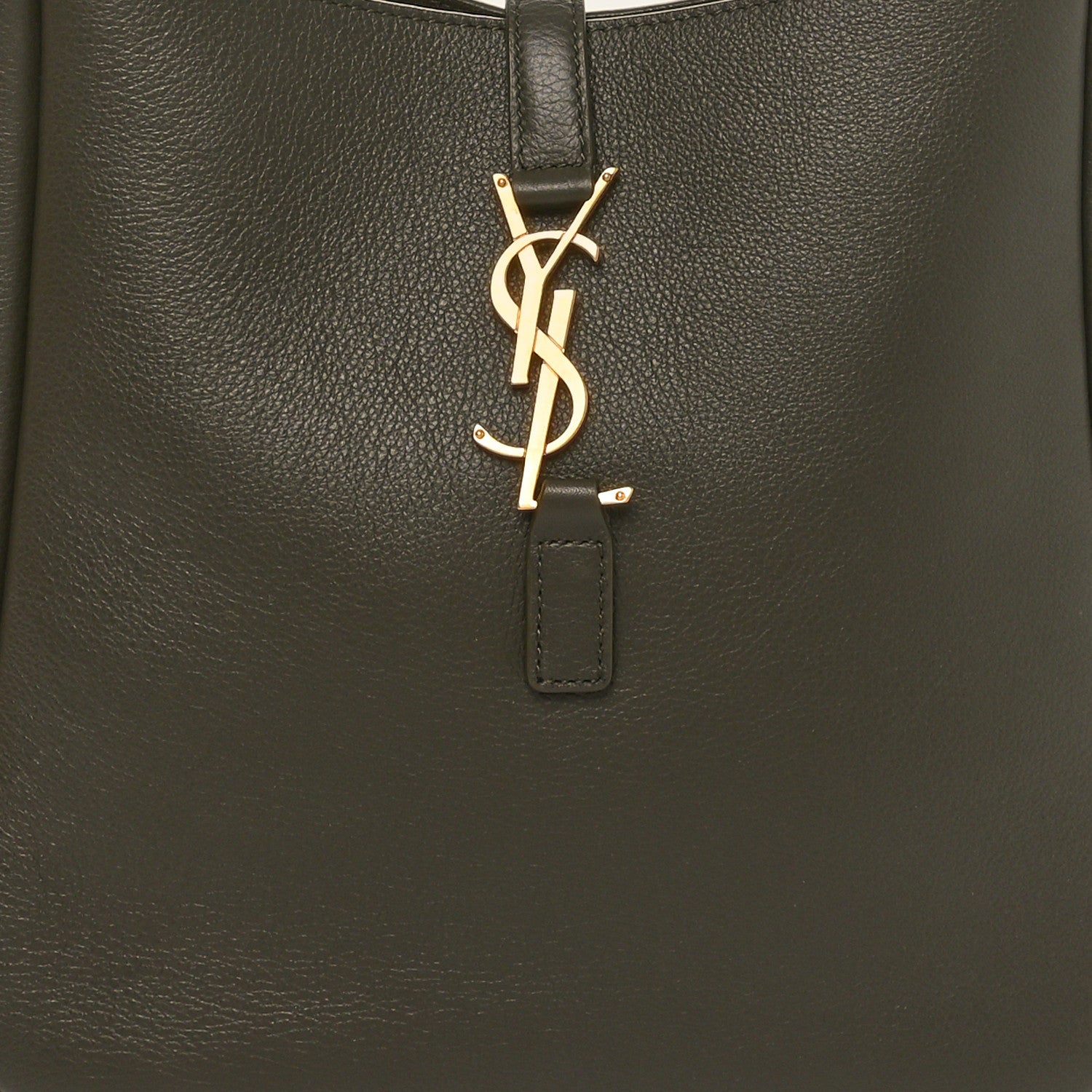 Saint Laurent Smooth Calfskin Small Le 5 A 7 Soft Hobo Light Musk 8 of 10