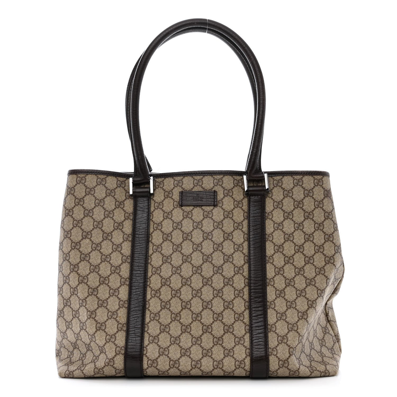 Gucci GG Plus Monogram Medium Joy Tote Dark Brown 1 of 12