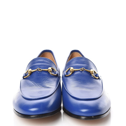 Gucci Malaga Kid Womens Jordaan Loafers 36 Electric Blue 2 of 12