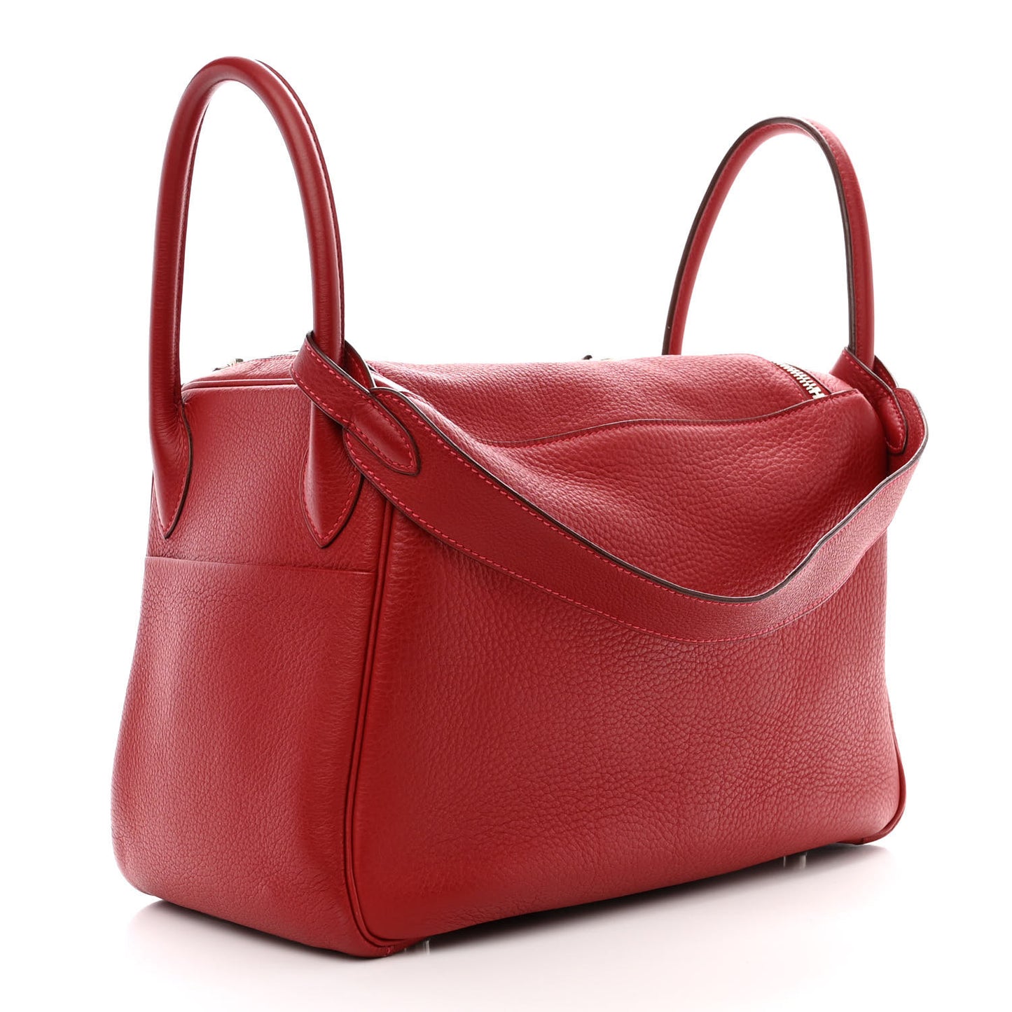 Taurillon Clemence Lindy 30 Rouge Garance