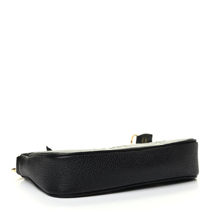 Louis Vuitton Empreinte Monogram Giant Mini Pochette Accessories Black 5 of 7
