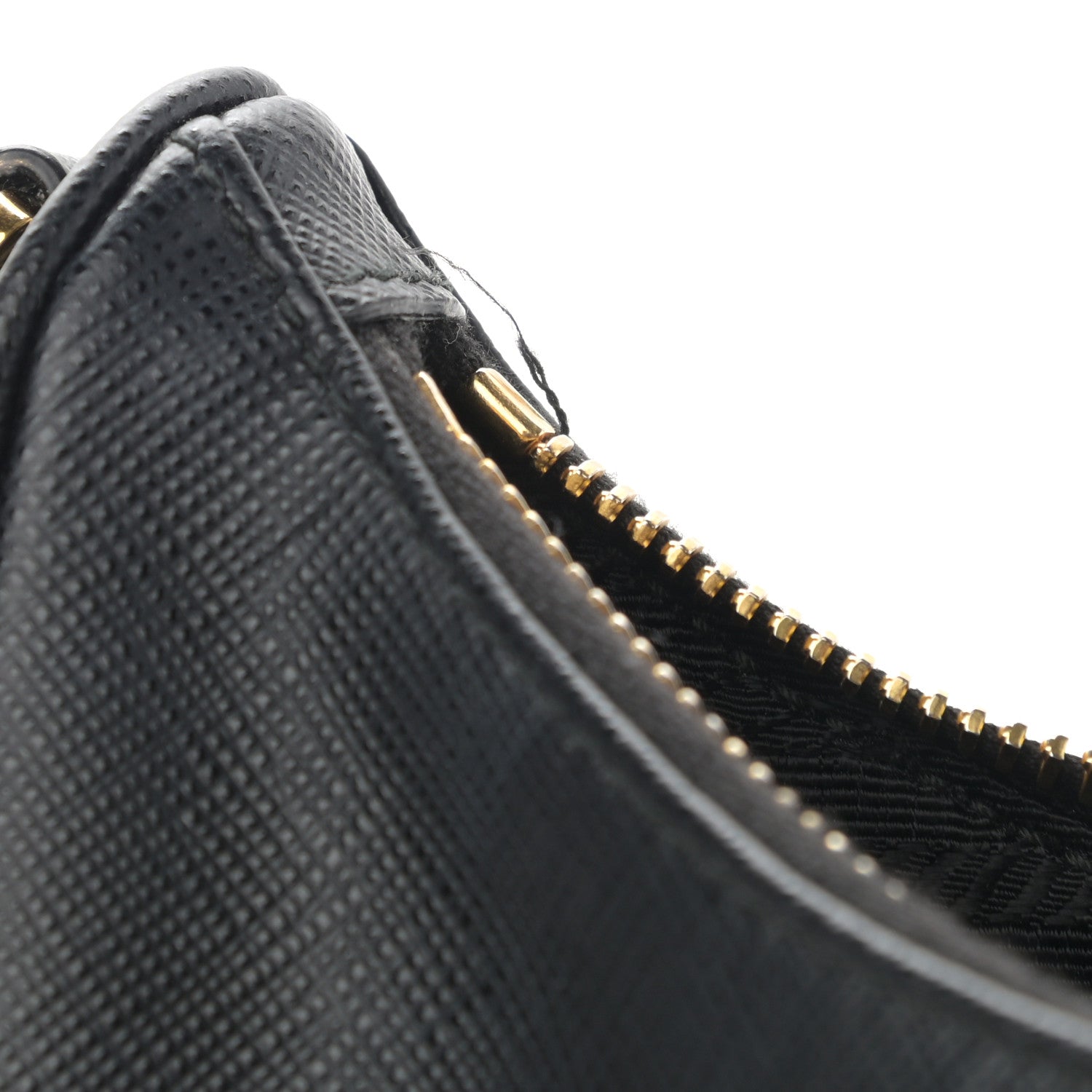 Prada Saffiano Lux Re-Edition 2005 Shoulder Bag Black 12 of 12