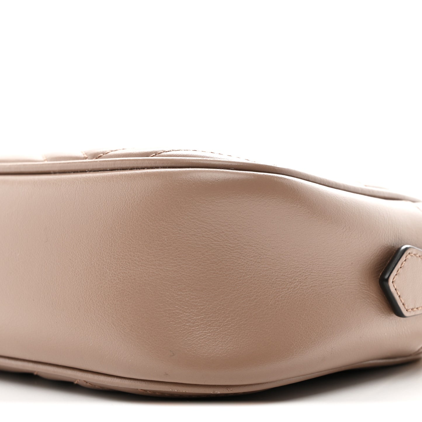 Calfskin Matelasse Small GG Marmont Chain Shoulder Bag Porcelain Rose