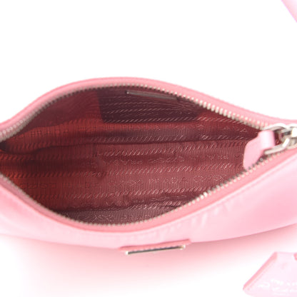 Prada Re-Nylon Saffiano Mini Re-Edition 2005 Bag Rosa 5 of 10