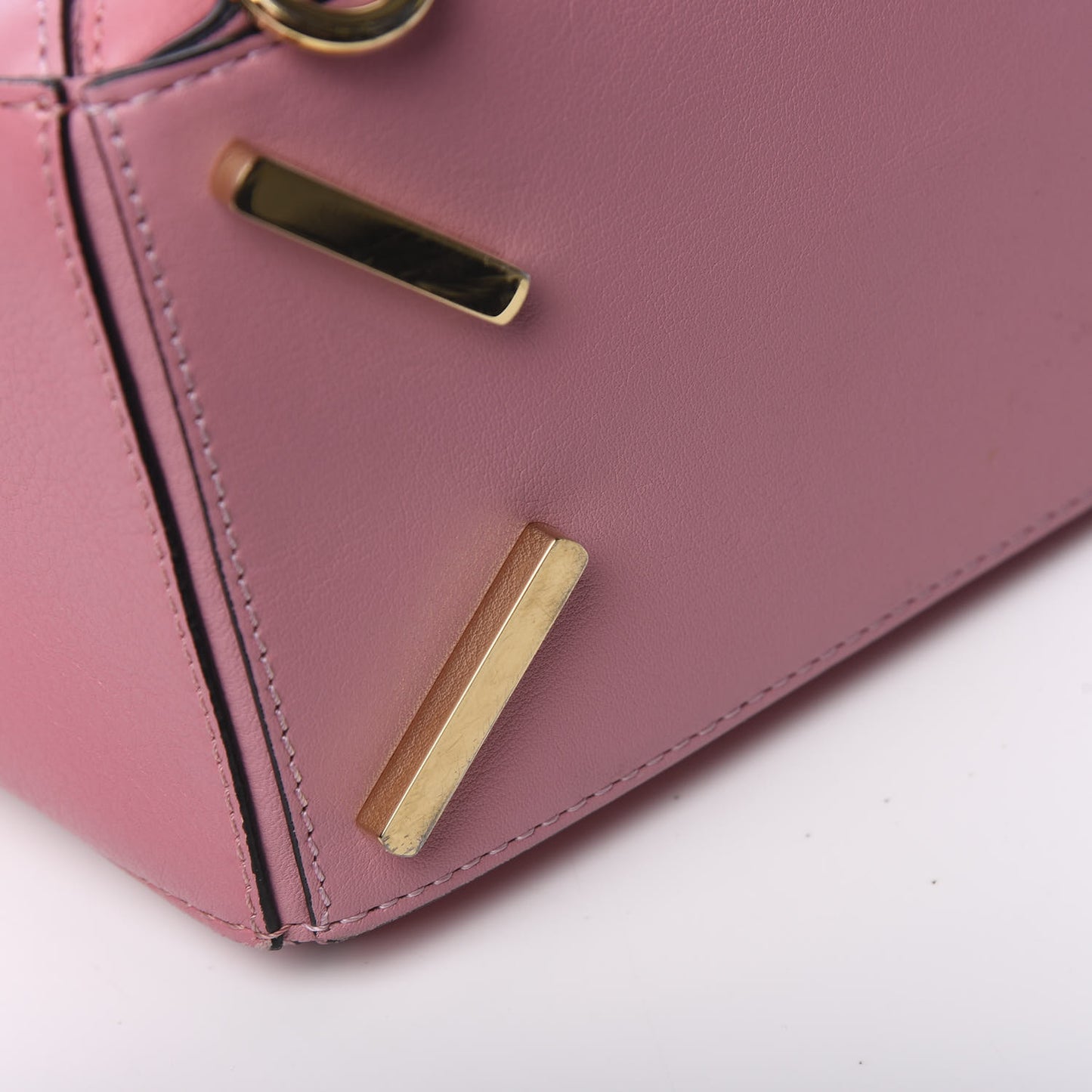 Calfskin Small Puzzle Bag Soft Pink