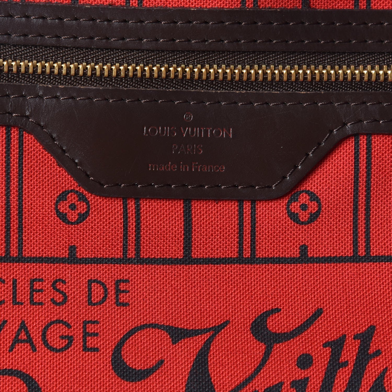 Louis Vuitton Damier Ebene Neverfull MM 10 of 11